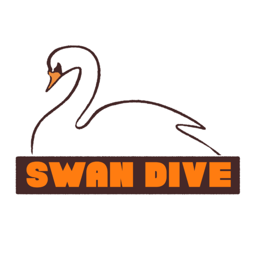 Cropped Swan Dive Logo